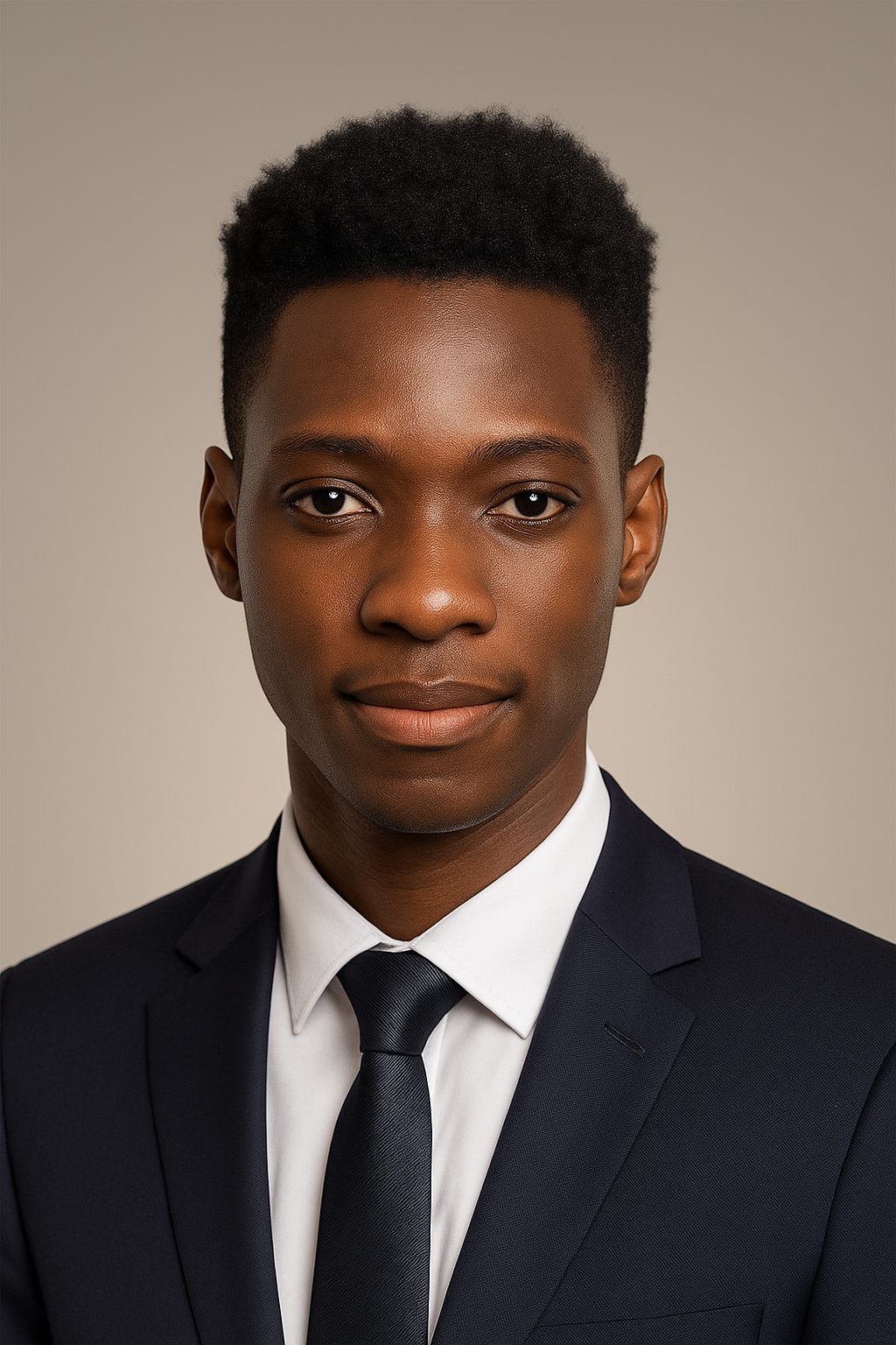 Professional portrait of Jot Simeon smiling in a modern office setting